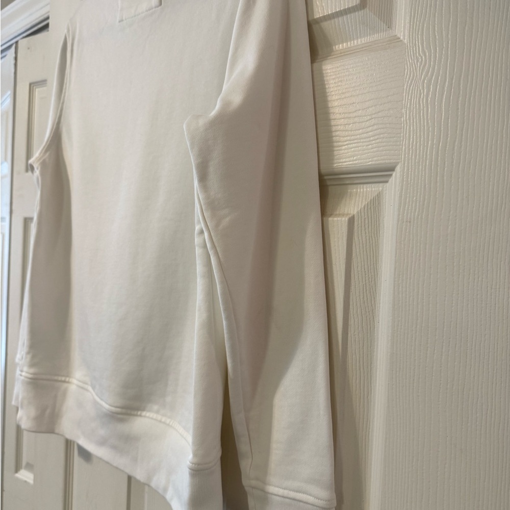 Banana Republic Women's White Sweatshirt - Picture 7 of 8